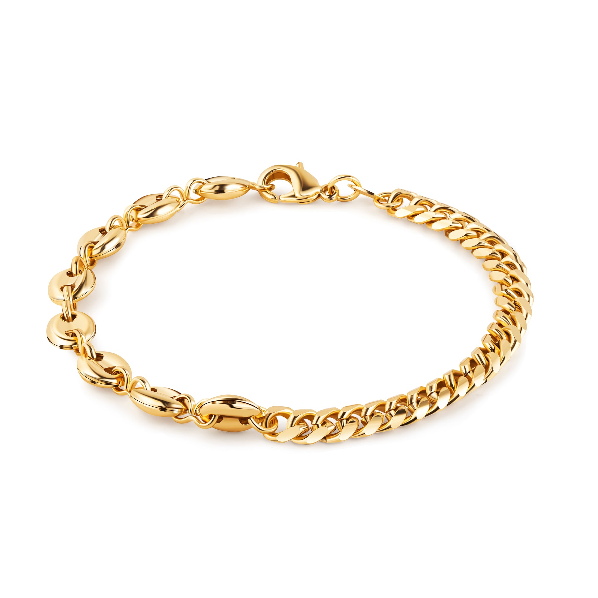 Mariner 18K Gold Plated Necklace Bracelet hotsell Set