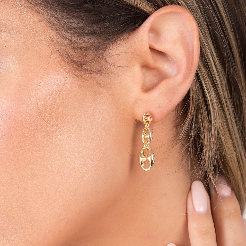 Graduated Mariner Drop Earrings