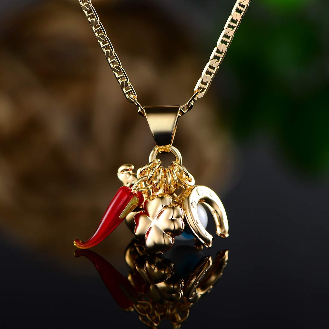 Lucky Charms Pendant Necklace