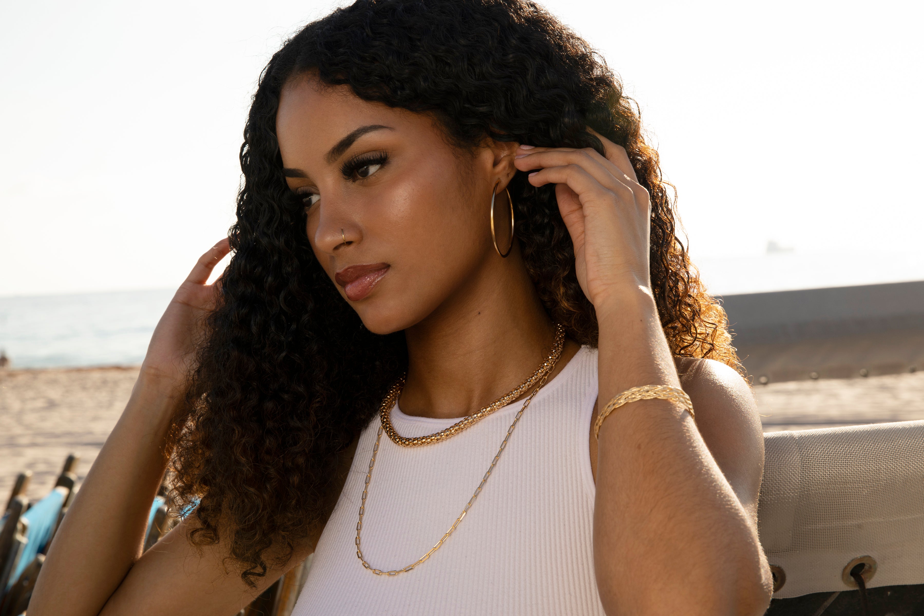 18K Gold Plated, Tarnish Free, Luxury Jewelry