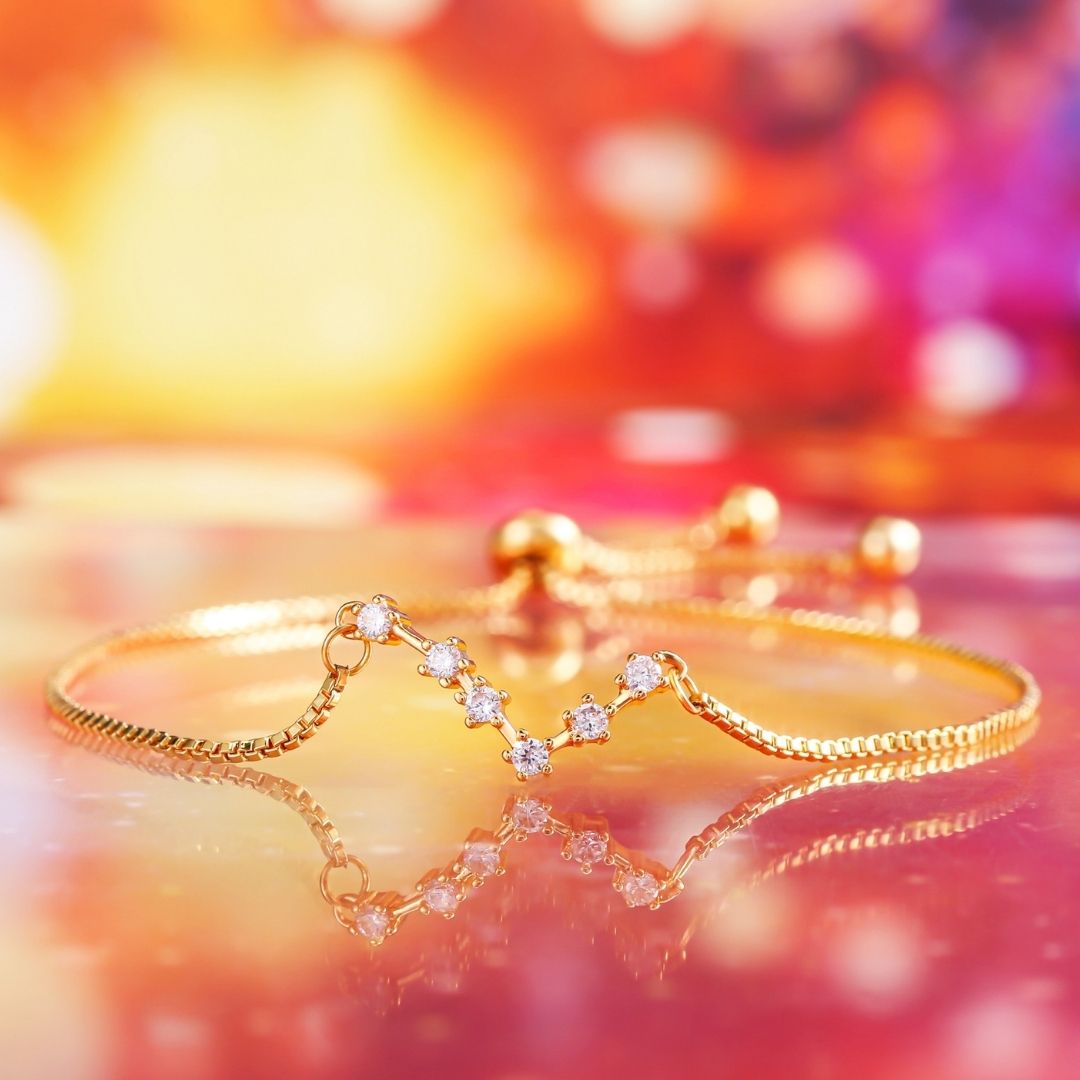 18K Gold Plated Zodiac Constellation Bracelets