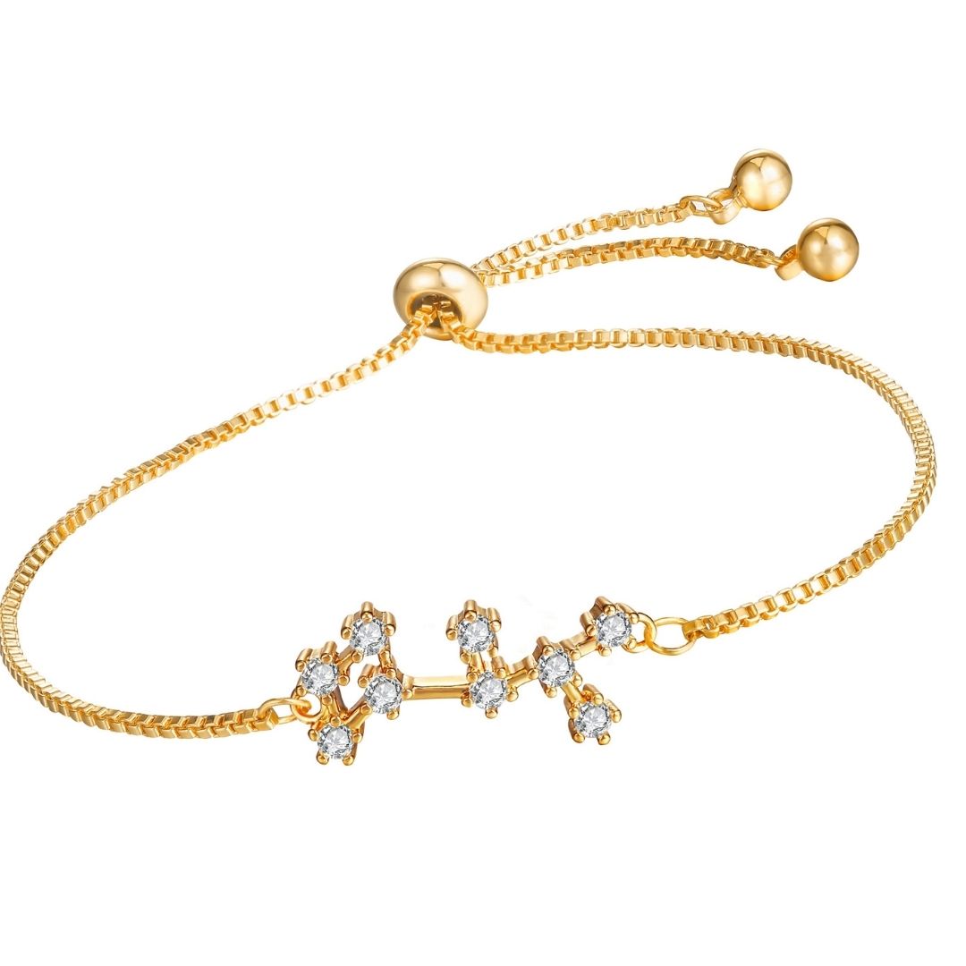 18K Gold Plated Zodiac Constellation Bracelets