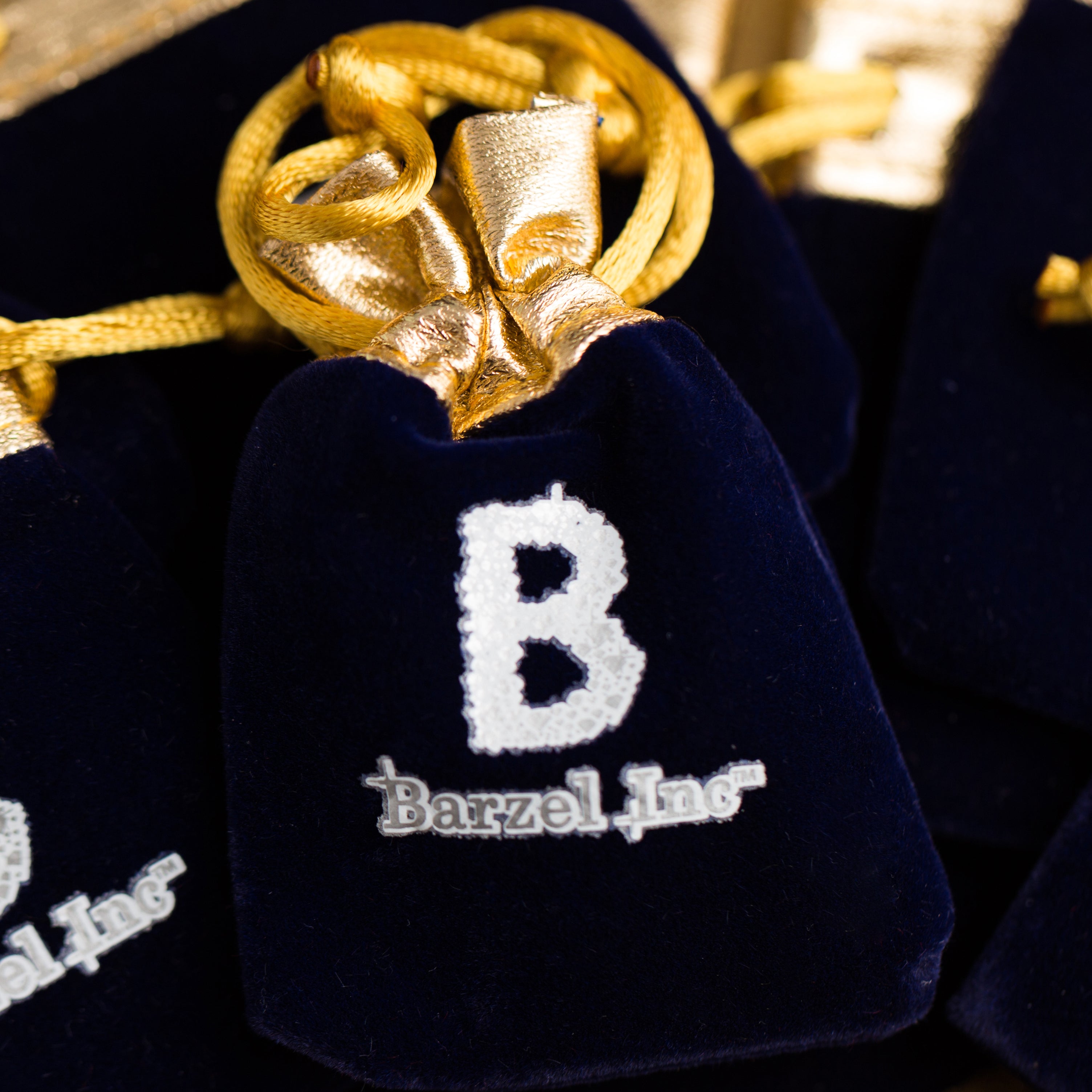 18K Gold Plated Monogram Stud Earrings