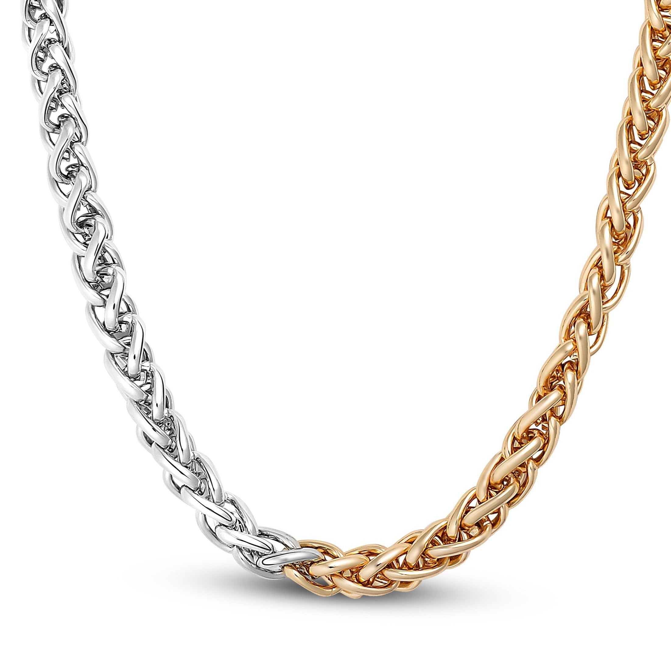 Two tone franco chain Outlet