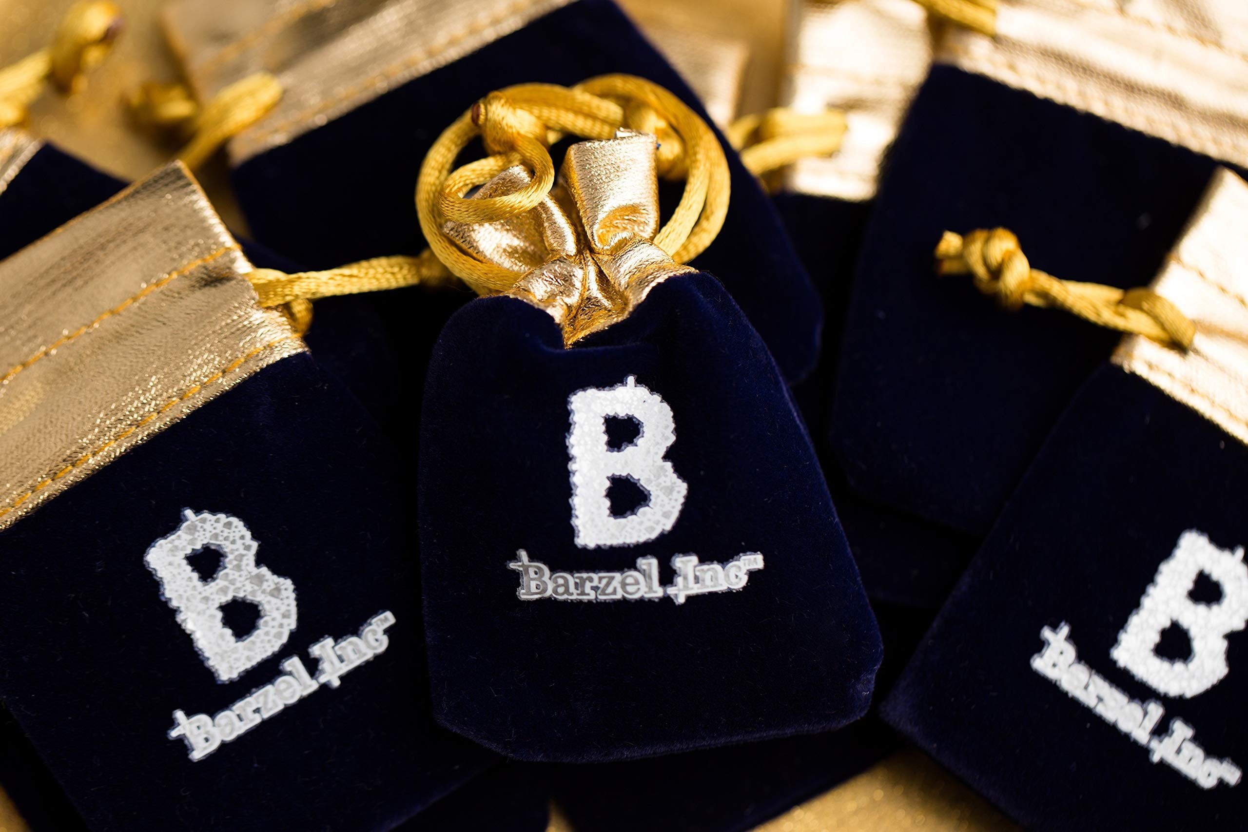 Barzel 18K Gold Plated Baguette Multi Stone Crystal Bracelet for Women- Made in Brazil